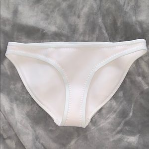 Brand new XL triangl white neoprene bikini bottom